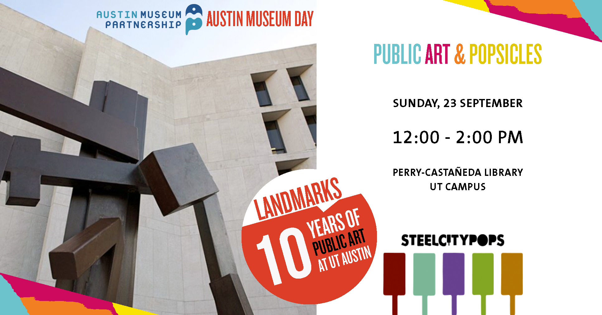 Austin Museum Day: Public Art and Popsicles!