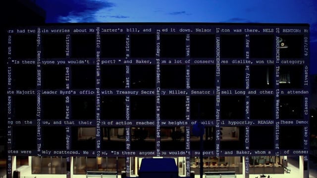 Preview image for the video "Ben Rubin at Landmarks".