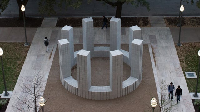 Preview image for the video "Sol LeWitt's &quot;Circle with Towers&quot;  +  &quot;Wall Drawing #520&quot;  |  Landmarks".