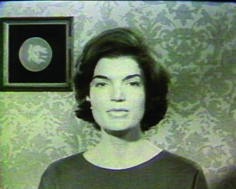 A still from Antonio Muntadas, Marshall Reese's "Political Advertisement X 1952 – 2020"