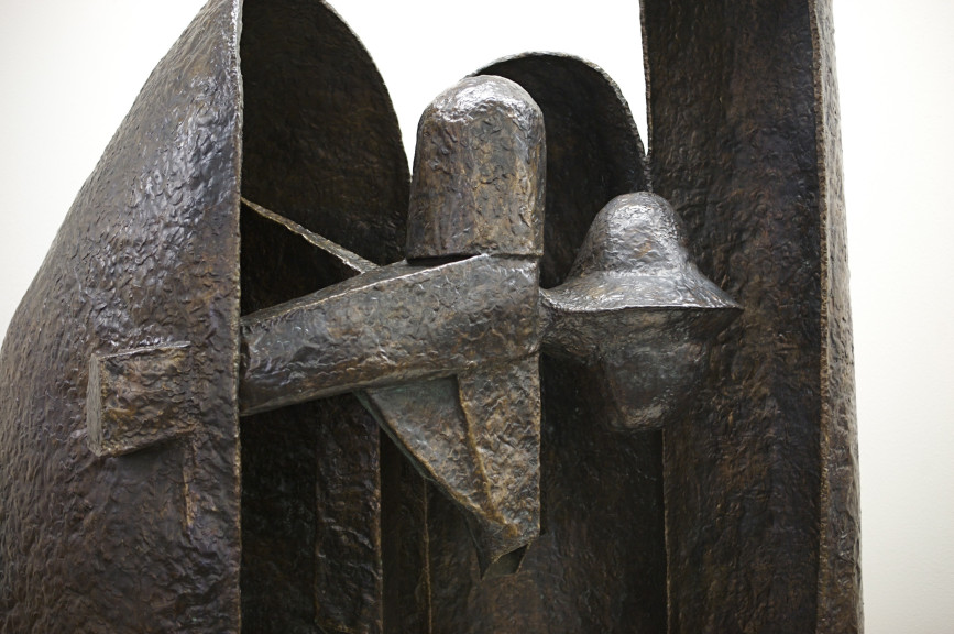 Close up of sculpture