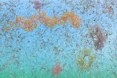 Video installation by Jennifer Steinkamp