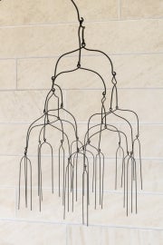 mobile made of wire