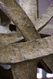 Close up of sculpture