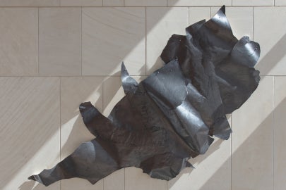 Abstract graphite drawing