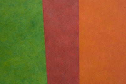 three sections of color