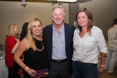 Two women and a man