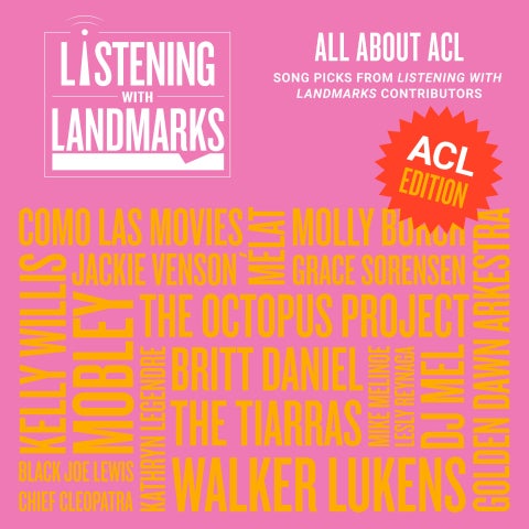 Graphic listing all ACL playlist contributors 