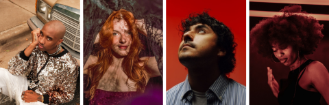 headshots of upcoming music season artists