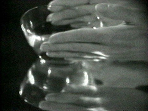 Theresa Hak Kyung Cha, Re Dis Appearing, 1977 Hands around a glass bowl