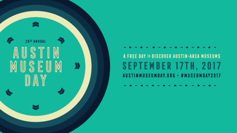 Austin Museum Day logo Austin Museum Day logo